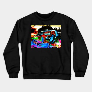 Graffiti Wall  Razz Philly Crewneck Sweatshirt